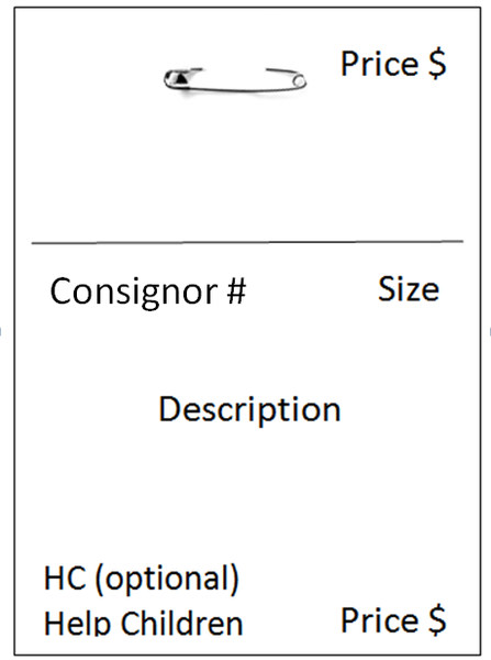How to Tag Items | Children's Consignment Ruston | Consign Kids Clothes ...
